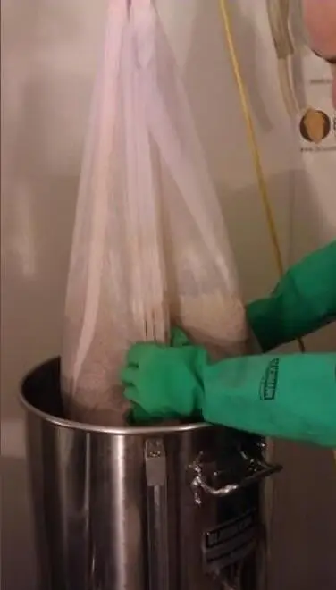 Большая зернистая сумка/подкладка для кастрюли BIAB BREW в пакете (с нейлоновой