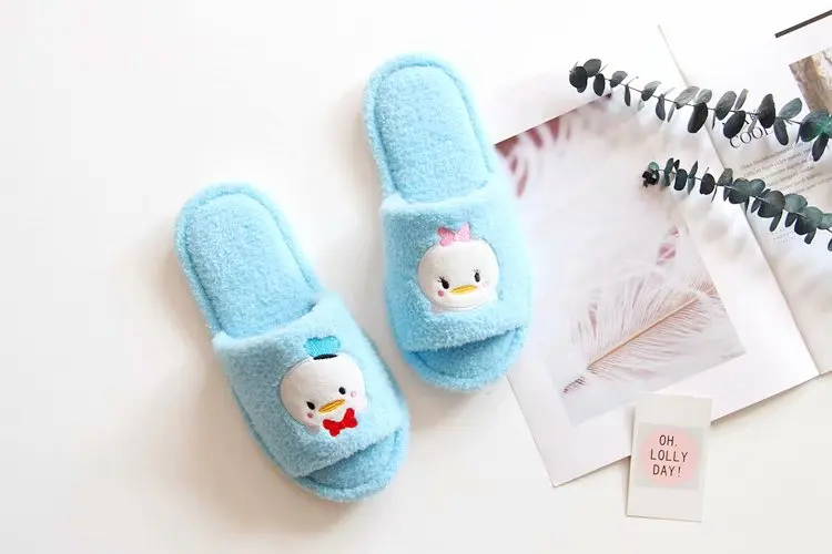 Мультяшные зимние комнатные тапочки Tsum Микки Минни коллекция кукол игрушки
