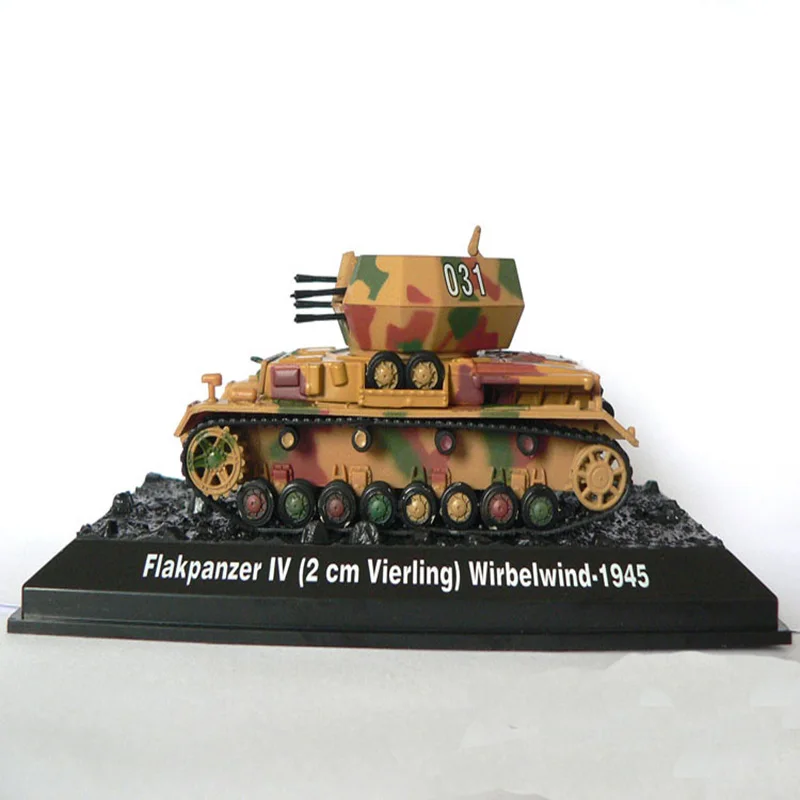 1: 72 Ретро моделирование Flakpanzer IV (2 см Vierling) Wirbelwind 1945 Коллекция Модель сплав пластик