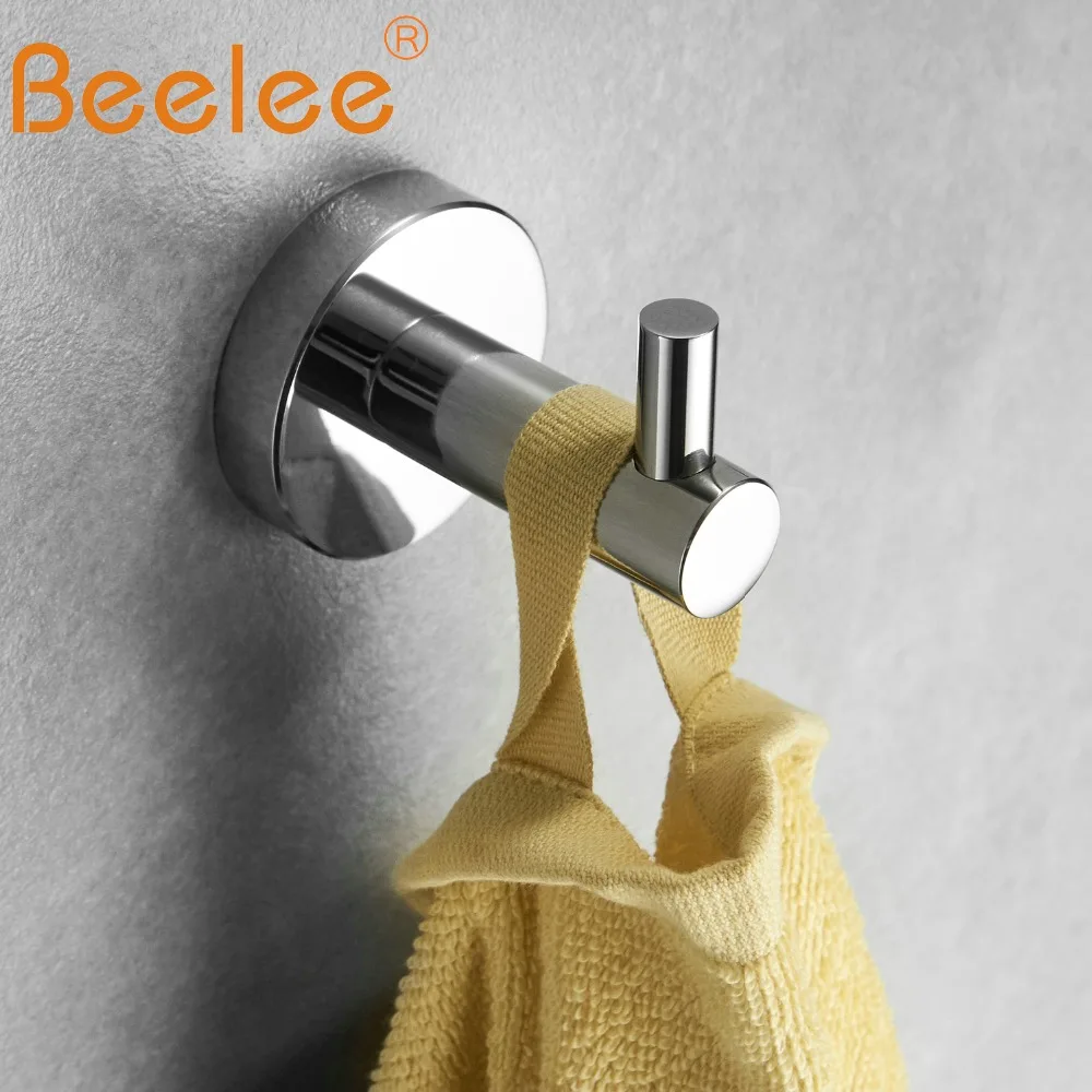 Beelee крючок для пальто Золотой матовый настенный из нержавеющей стали ванной