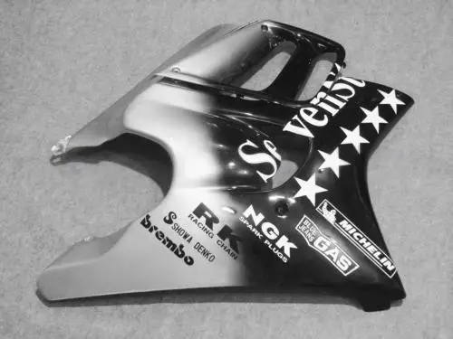 Комплект обтекателей на заказ для CBR600F3 97 98 CBR600 F3 CBR 600F3 1997 1998 600 ABS серебристый