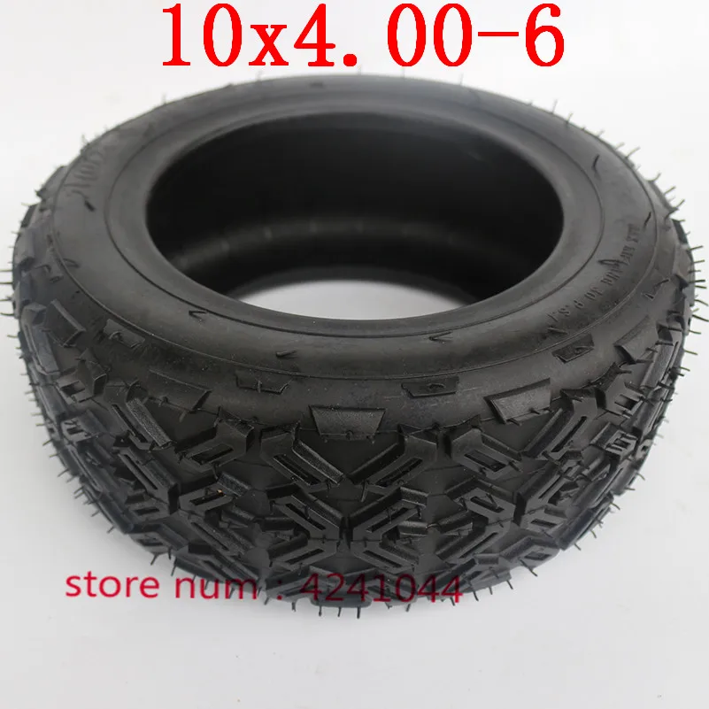 10X4.00 6 10*4 00 шины для снега плуг Go karts ATV Quad bike бездорожья вакуумные 10 дюймовые