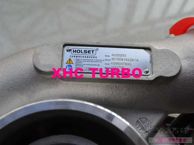 Новый оригинальный Турбокомпрессор HX35W 4035253 4035254 3960478 для грузовика Dongfeng Tianjin CUMMINS