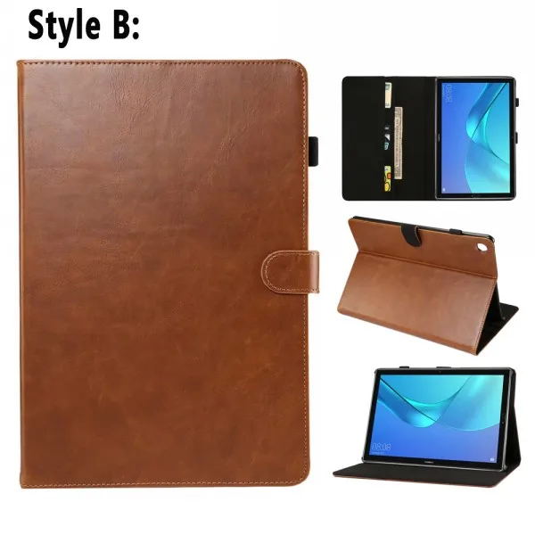 Style B Кожаный чехол премиум-класса для huawei Mediapad M5 10 Pro 10,8 CMR-W19 CMR-W09 CMR-AL09 чехол умный чехол для huawei Mediapad M5 10,8 - Цвет: Style B