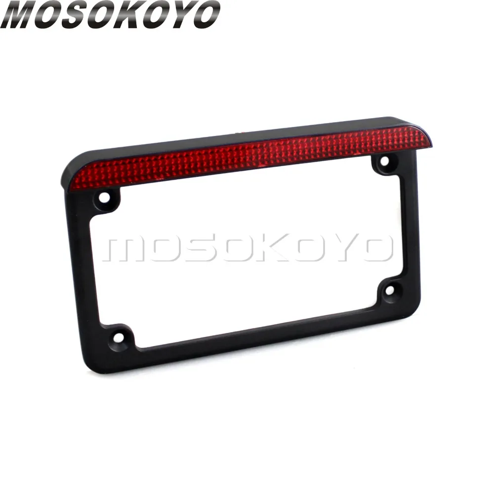 7 &quotx 4&quot стандартная рама номерного знака с светодиодный светильник белый для
