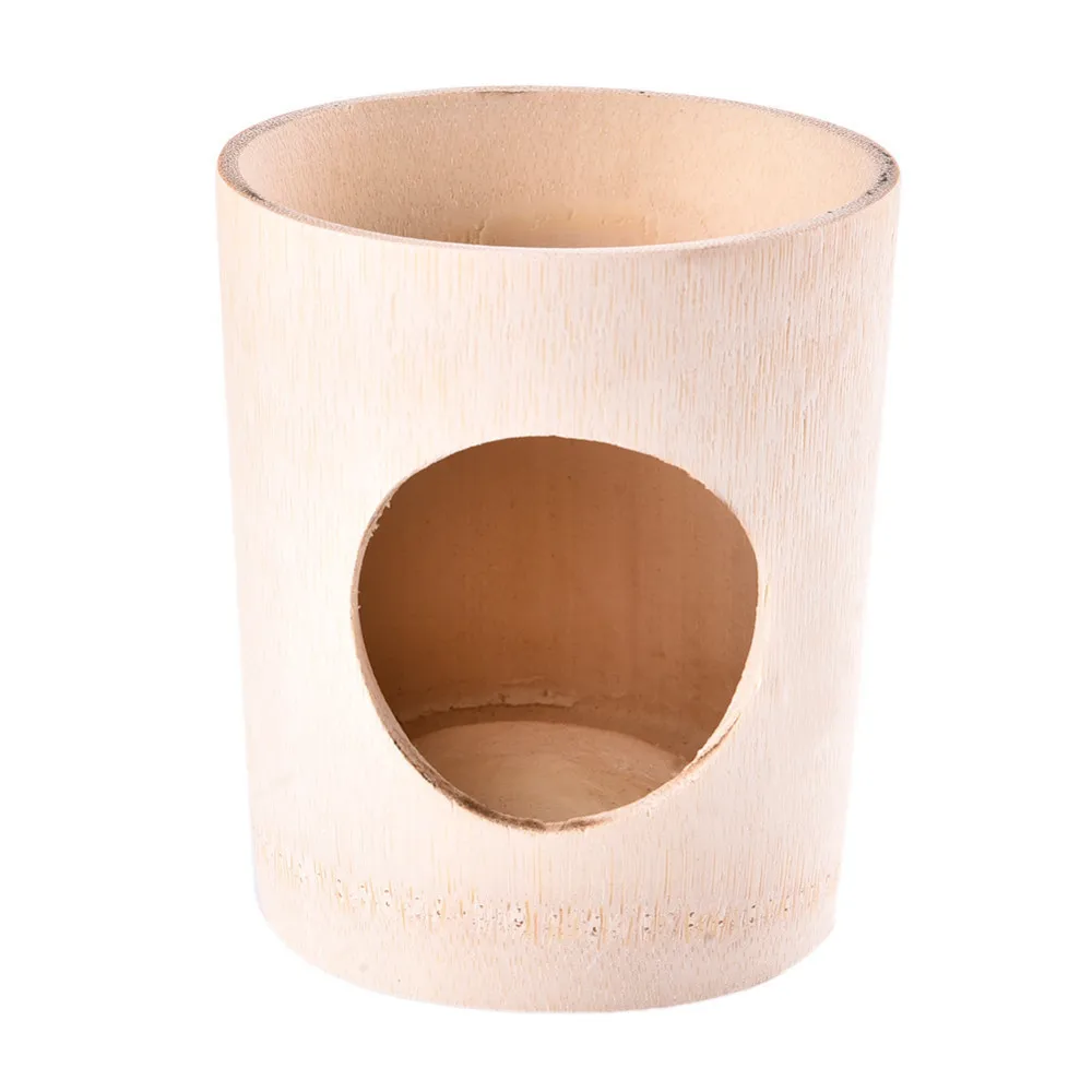 Hamters Клетки Pet Игрушечные лошадки Bamboo гнезда для хомячка/морских