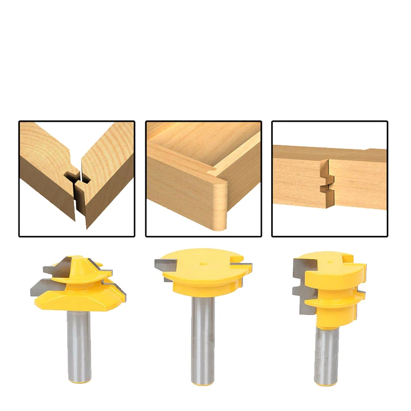 3 шт. Режущий шип для столярных инструментов|router bit set|tenon cutterwoodworking cutter |