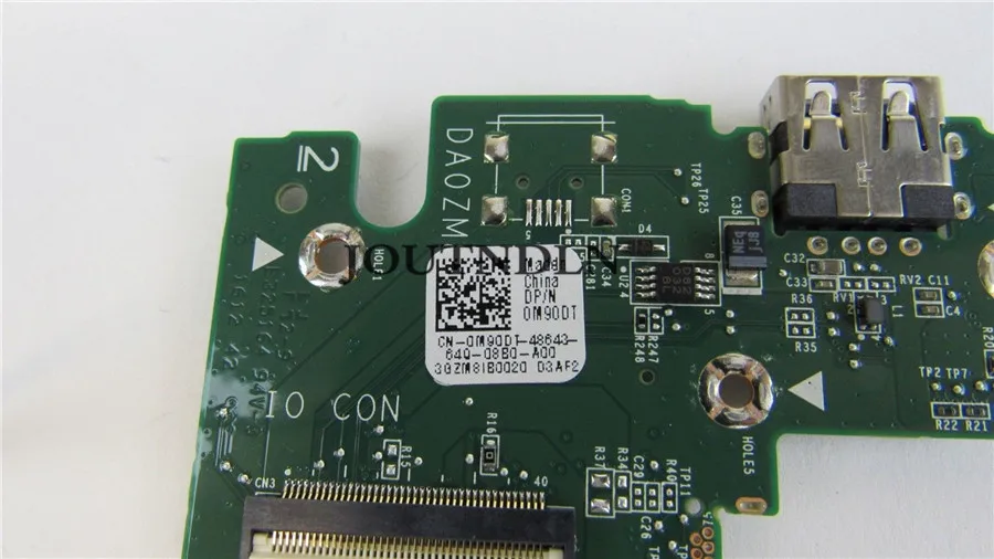 Joutndln для Dell Chromebook 11 3120 плата usb порта M90DT 0M90DT|dell port|usb usbusb dell |