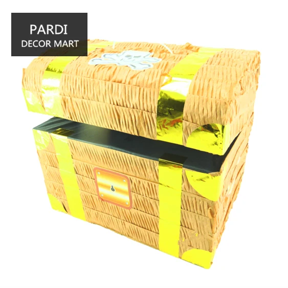 Коробка С Сокровищами Pinata Дети День рождения биение реквизит игры партии