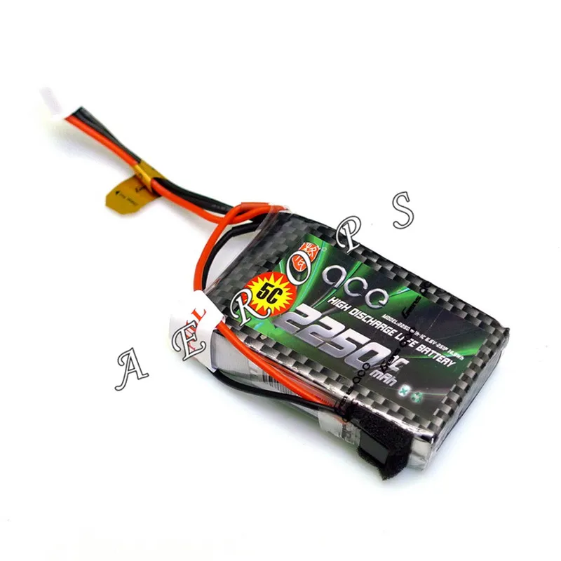 Aerops Ace 6 В 7 2 2S1P 2250 мАч 1C Li-Fe Li-Po Батарея для Futaba 18sz 14SG T8J пульт дистанционного