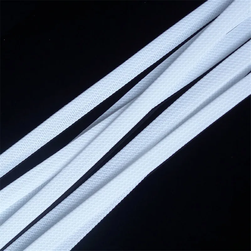 

White - High quality 8mm Braided PET Expandable Sleeving High Density Sheathing Plaited Cable Sleeves