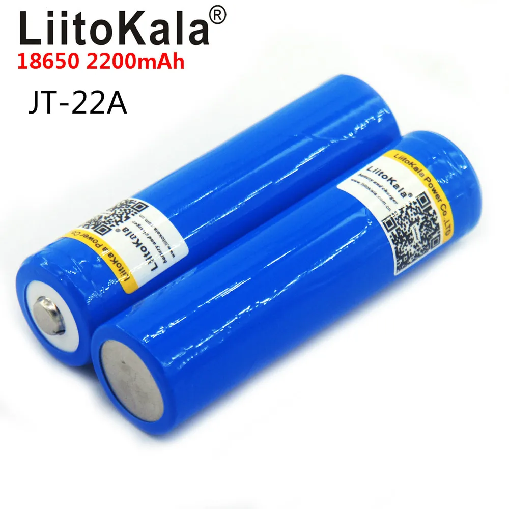 Перезаряжаемая литиевая батарея LiitoKala 18650 3 7 в мА батареи для вспышки