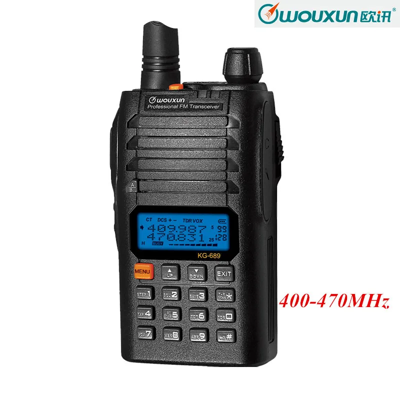 WOUXUN Портативный портативный трансивер KG-689C2 400-470 мГц 5-10 км любитель Repeater