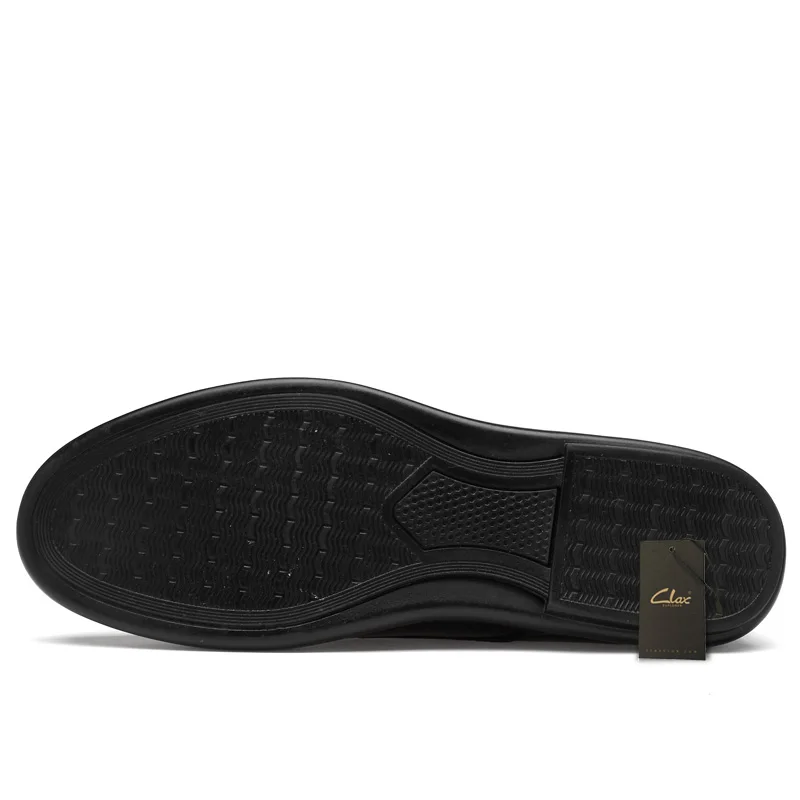 CLAX Mens Derby shoes Leather 2019 Spring Autumn Man's shoe Leisure Footwear Male Walking Shoe Big Size | Обувь