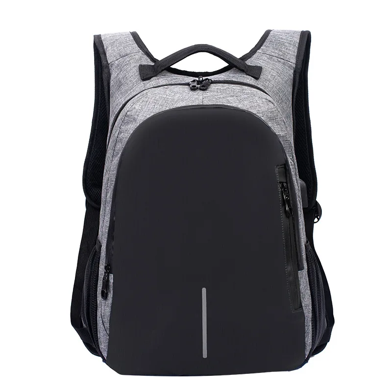 Мужской рюкзак 15 6 дюйма для ноутбука мужской Mochila водонепроницаемый USB школьный