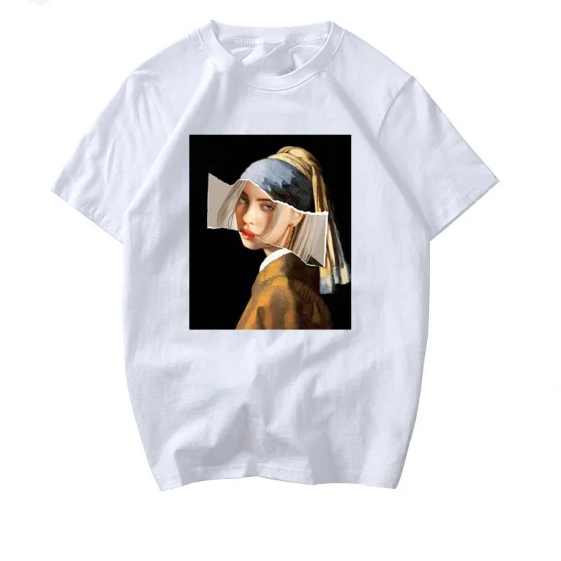Новейшая футболка Billie Eilish для мужчин/wo Мужская винтажная уличная в стиле хип-хоп