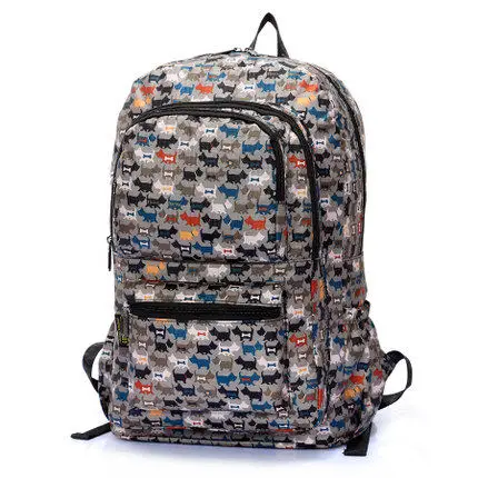 Для женщин Водонепроницаемый нейлон 1" ноутбук рюкзак школьный дорожная сумка милый мультфильм Harajuku Mochila Escolar Обувь для девочек Обувь для мальчиков - Цвет: camouflage dog
