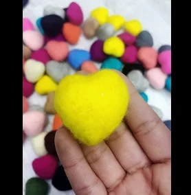 Сердце шерсть ручной работы DIY bebe фотографии реквизит аксессуары ремесла материалы аксессуары новорожденные фотографии реквизит - Цвет: 14