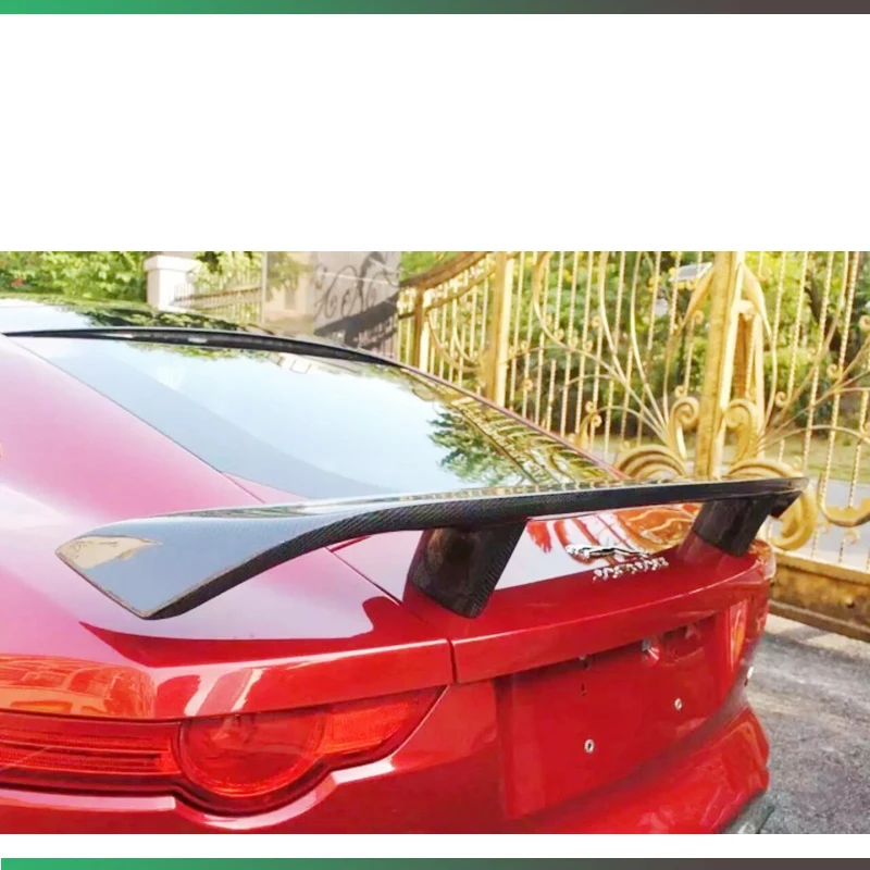 Задний спойлер из настоящего углеродного волокна на крышу багажника окно крыло