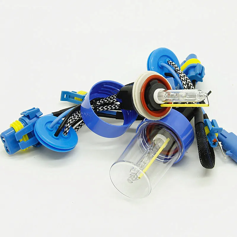 Afaecar 55 Вт переменного тока 12 V hid H1 H3 H7 H11 9005 HB3 HB4 9006 5500 K Ксеноновые фары