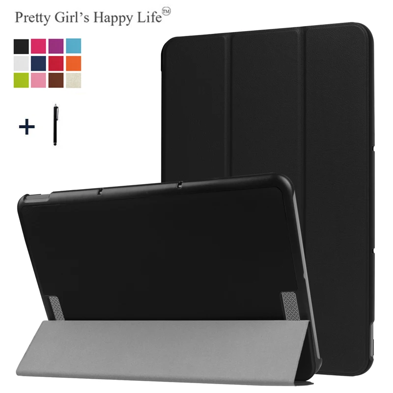 Чехол книжка для ASUS Transformer Book T101HA 10 1 дюйма чехол с откидной крышкой планшета 3