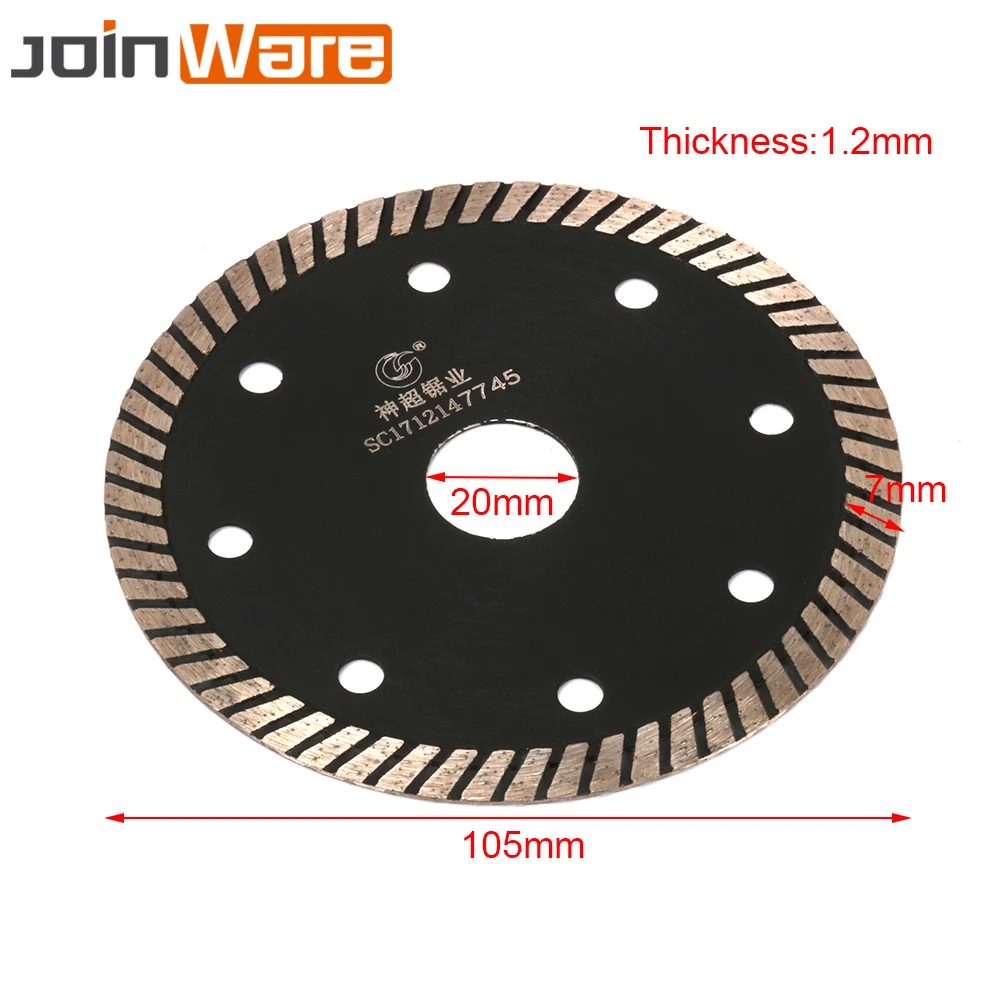 105 мм Алмазная пила Лезвие режущий диск Профессиональный для резки Cermic плитка 4