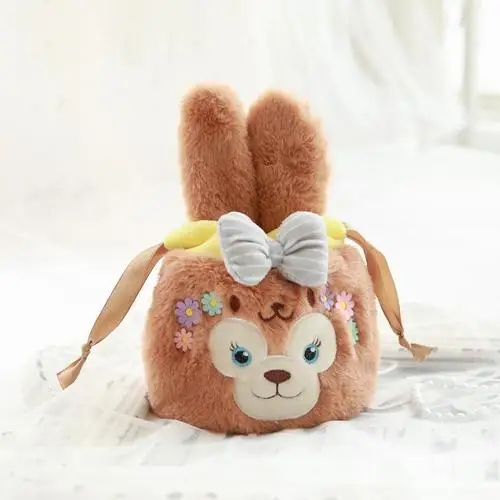 duffy 1 шт. мультфильм моя мелодия Две звезды Даффи Медведь Косплей Кролик Плюшевые ничья карман хранения организации сумки - Цвет: duffy