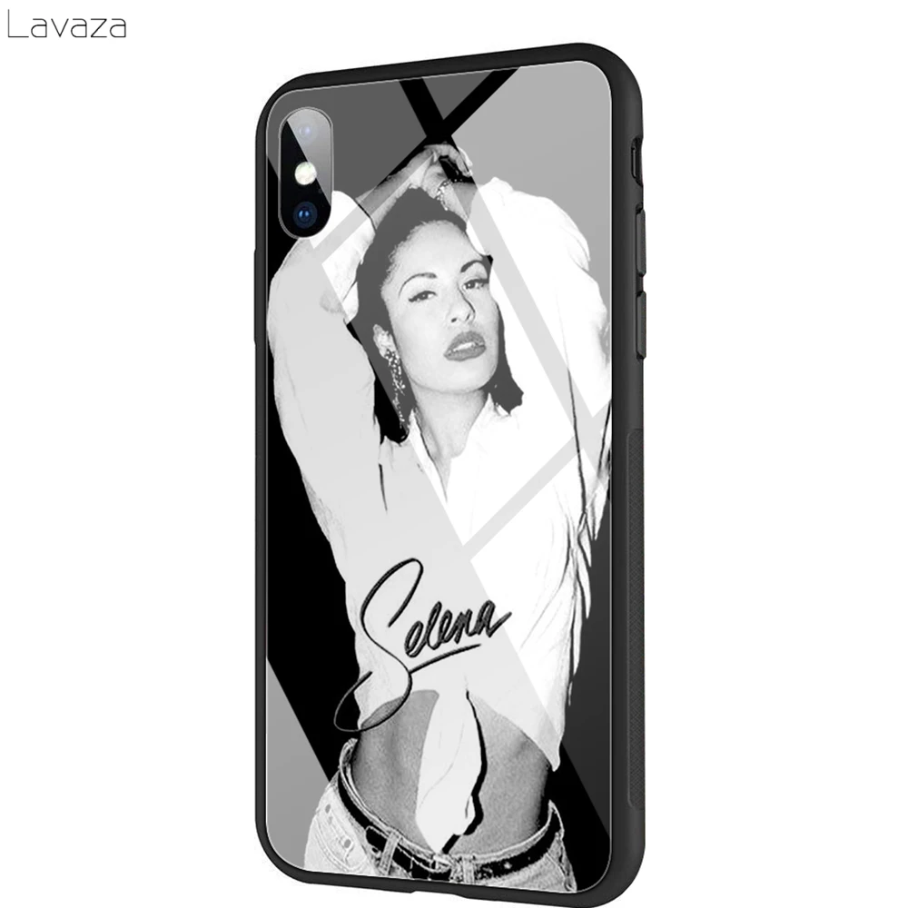 TG3 Lavaza Selena Quintanilla чехол из закаленного стекла ТПУ для iPhone XS MAX XR X 8 7 6 6 S Plus - Цвет: TG3