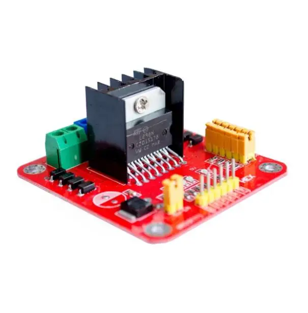 Плата модуля драйвера двигателя L298N для arduino двухмостовое управление шаговым