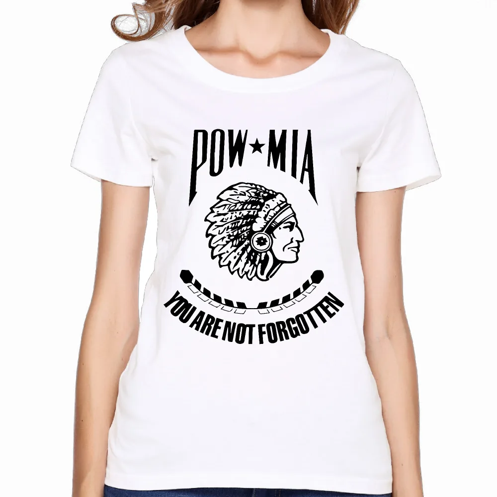 2017 ВОЕННОПЛЕННЫХ МВД Печати Женщин Премиум Хлопок футболки Битник Уникальный