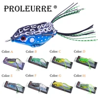 1pcs top water frog lure 6cm 12g soft artificial baits minnow silicone bait carp fishing tackle wobblers fishing gear peche
