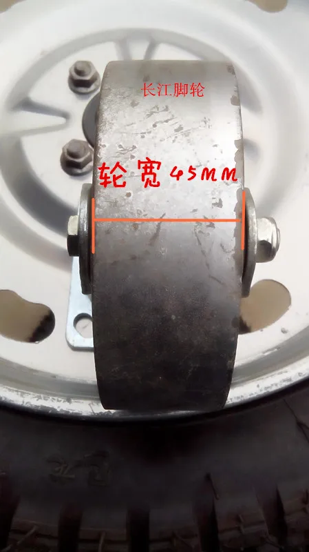 В 6 дюймов тяжелый железный колеса высокая температура печи подвижный нагрузка