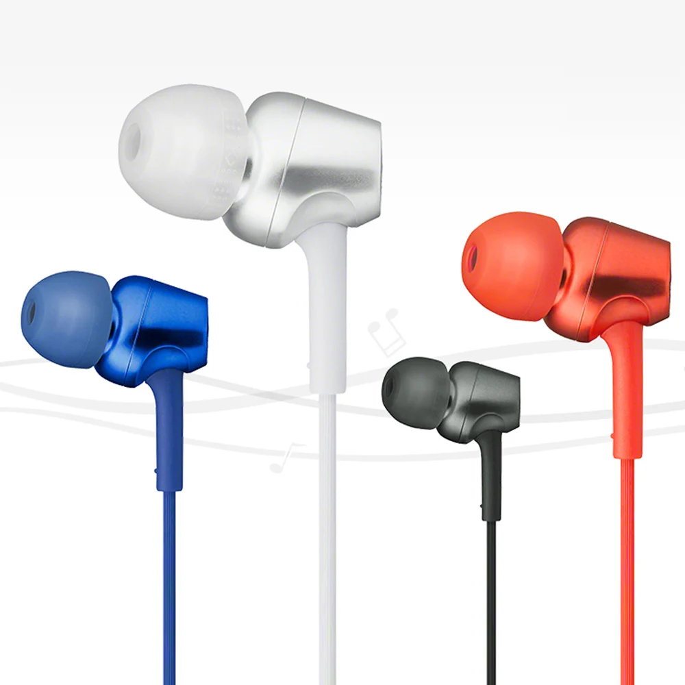 SONY MDR EX255AP наушники 3 5 мм проводные музыкальные Смартфон Гарнитура Hands free Line