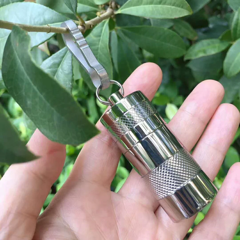 Титановые брелки для ключей TA 1 маленькая аптечка первой помощи коробка