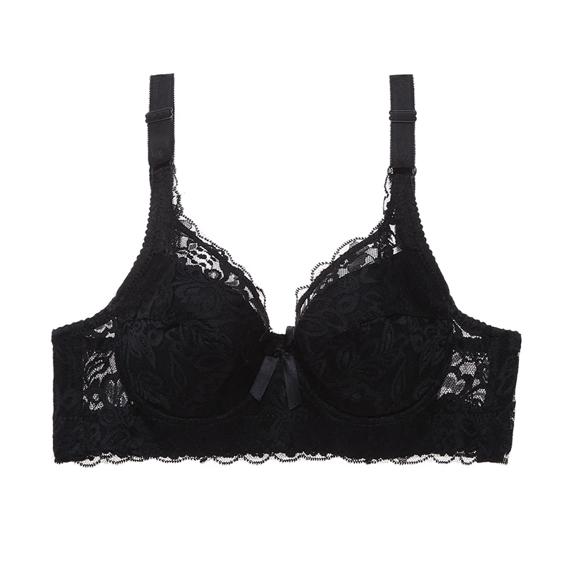 Женское кружевное нижнее белье Bralette bh большой кружевной бюстгальтер пуш-ап с
