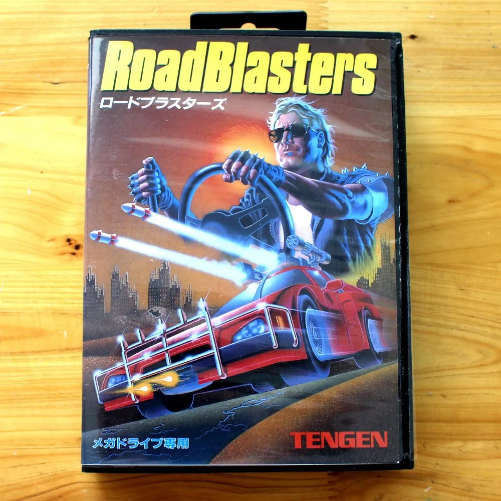 Игровая карта Road Blusters 16 бит MD с розничной коробкой для Sega MegaDrive & Genesis консоль