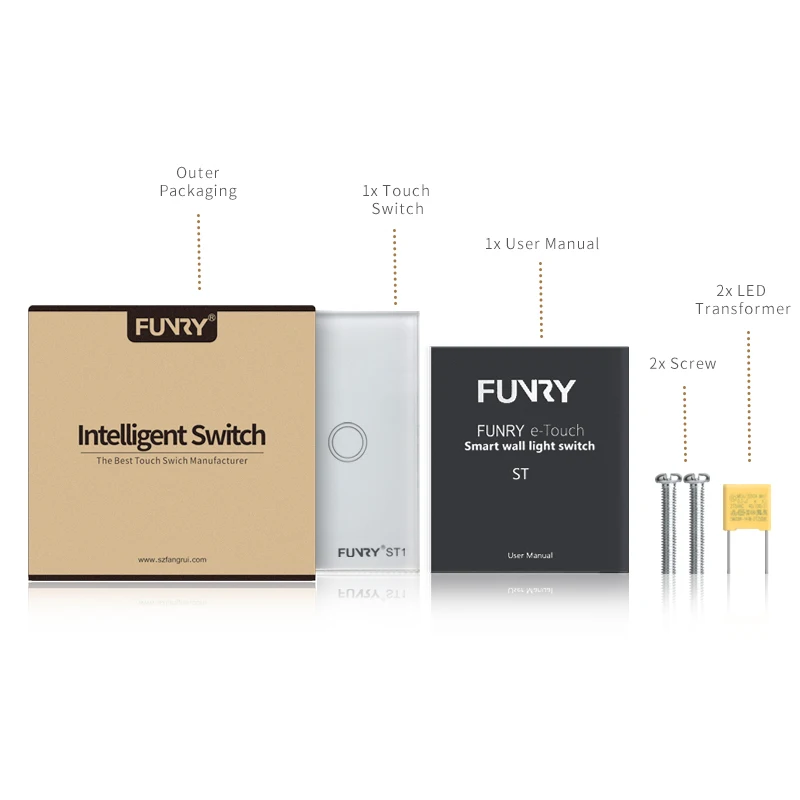 ЕС настенный выключатель сенсорный Сенсор переключатель 2Gang интеллектуальный