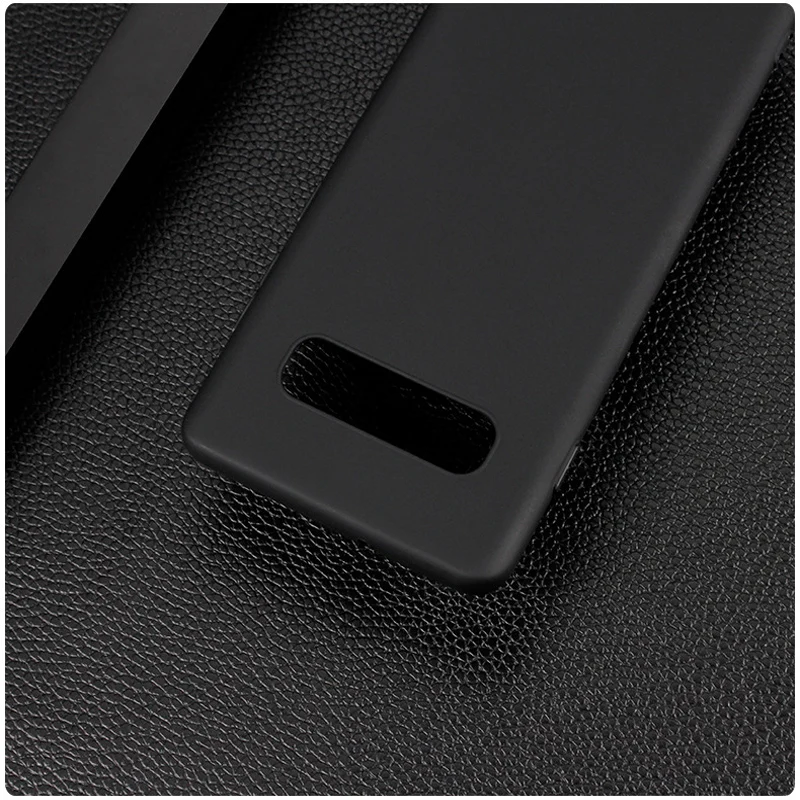 Матовый Силиконовый мягкий ТПУ чехол для Samsung galaxy S10 S10plus защитный телефона plus