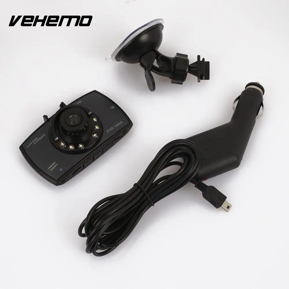 Vehemo 2 3 дюймов 1080 P Автомобильный Регистраторы зеркало заднего вида видеокамера