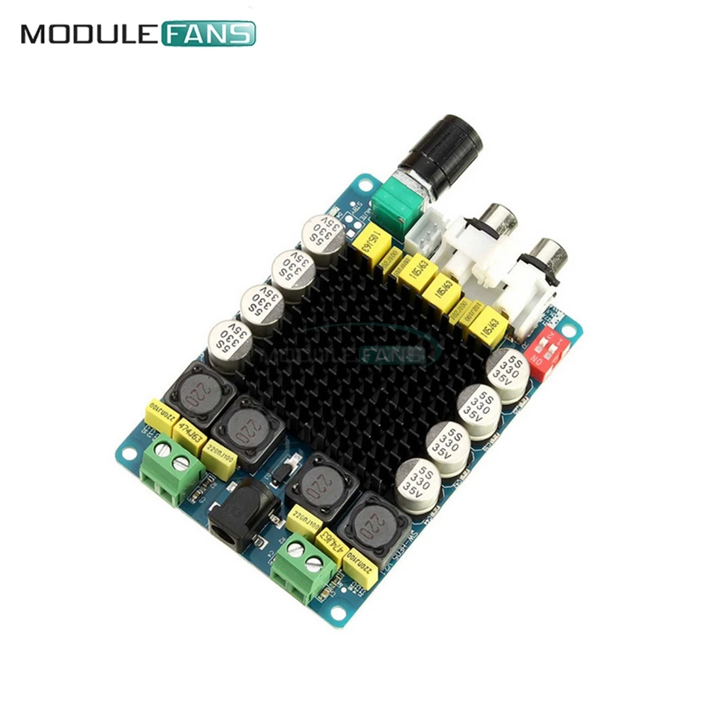 Двухканальный модуль усилителя мощности TDA7498 класс D 2X100W плата аудио