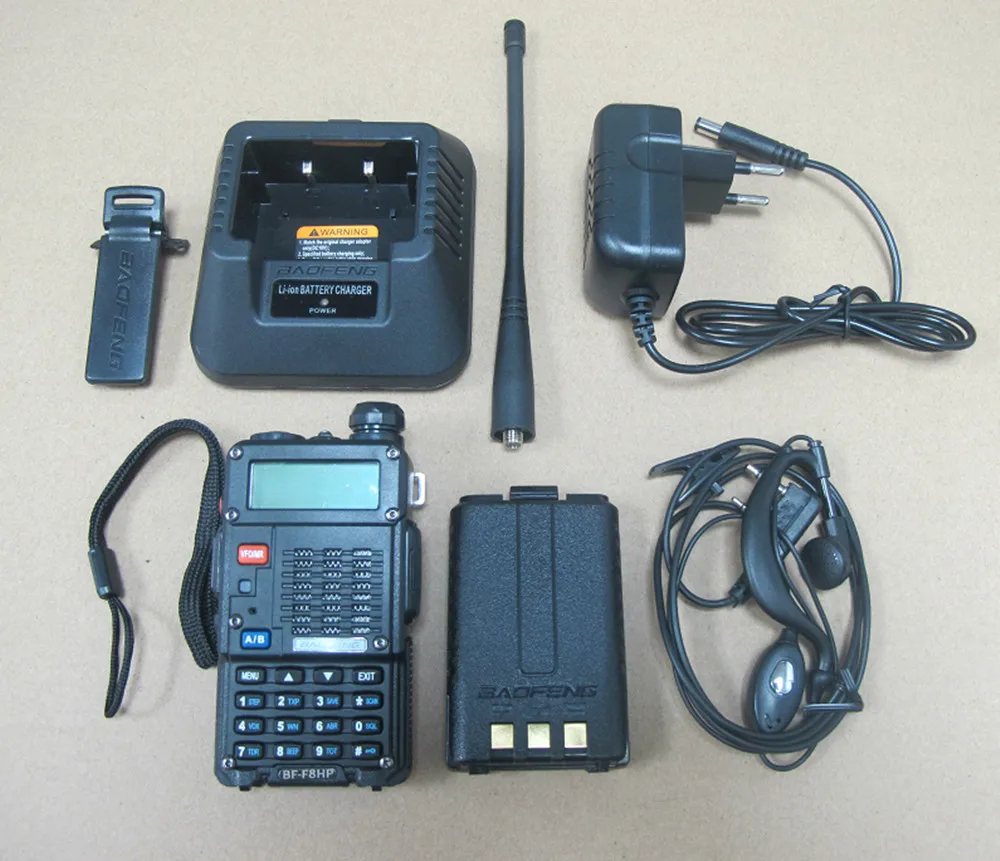 OPPXUN F8HP 8 Вт walkie taklie трансивер VHF UHF двухдиапазонный F8HP 136-174/400-520 МГц Ham CB FM двухстороннее радио