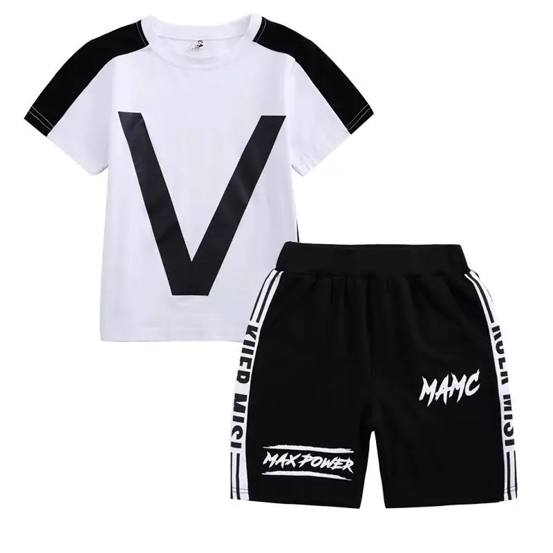Kids Clothes Tracksuit Suit For Boys Clothing Sets 2019 Summer 2pcs Outfit Children 3 4 5 6 7 8 9 10 Year | Детская одежда и обувь