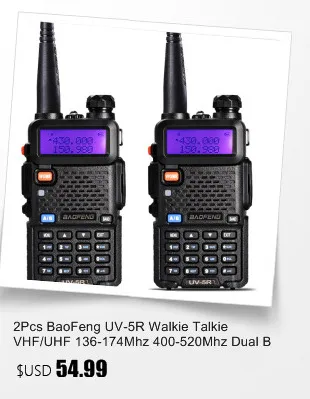 Baofeng UV-5R TP 8 Вт 4 Вт Высокая мощность VHF/UHF 136-174/400-520 МГц двухдиапазонный FM истинный двухсторонний Ham Радио рация/наушник UV-5RTP