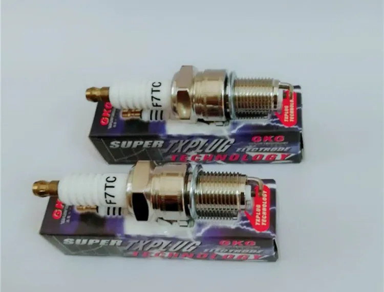 Ходовой товар никелевая Свеча зажигания GKG F7TC 4 шт. для BP7ET BP7ES BP7EY BP7E BP7EVX11 IW22 VW22 W22EP U