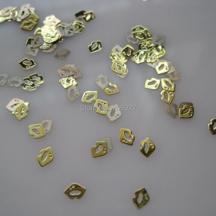 100 шт. металлические наклейки для дизайна ногтей | Красота и здоровье