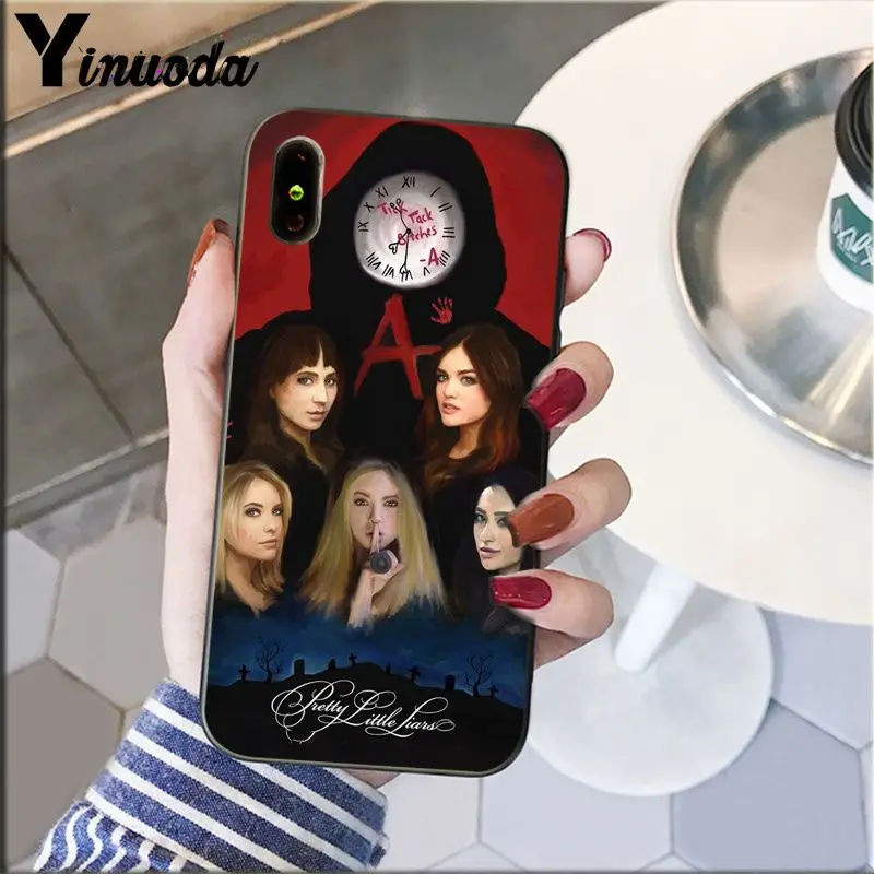 Yinuoda надписью Pretty Little Liars и PLL для телефона с ТВ шоу аксессуары чехол Apple iPhone 8 7 6 6S Plus