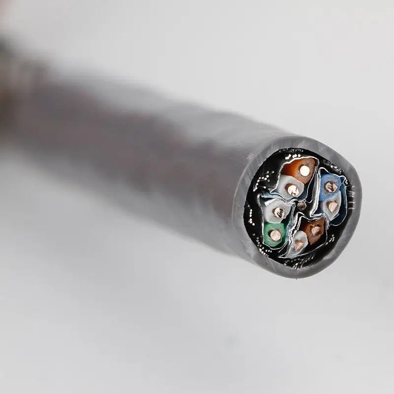 Choseal 30 юбилей QS6172A Cat7 Ethernet кабель 10 гигабитный двойной экранирующий Cat 7 чистый