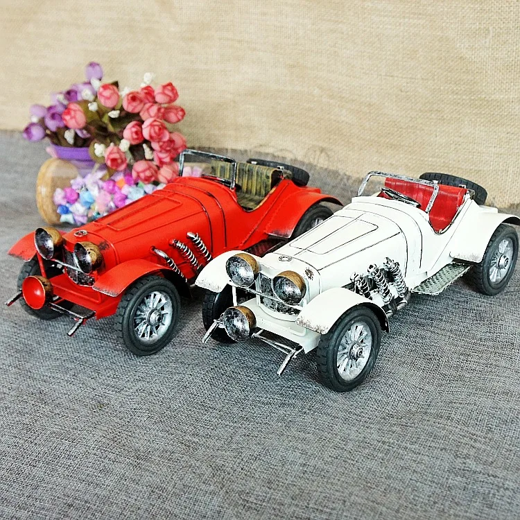 Креативные украшения Ретро родстер трансформируемый винтажный автомобиль