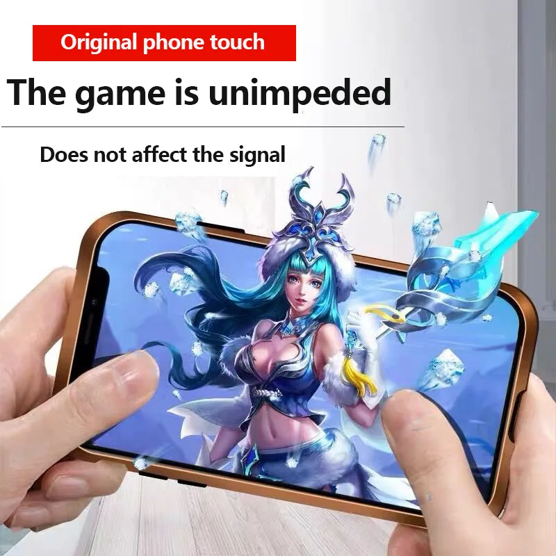 Роскошный металлический магнитный чехол для iPhone XR XS MAX X 8 Plus 7 6 6S + задняя крышка из