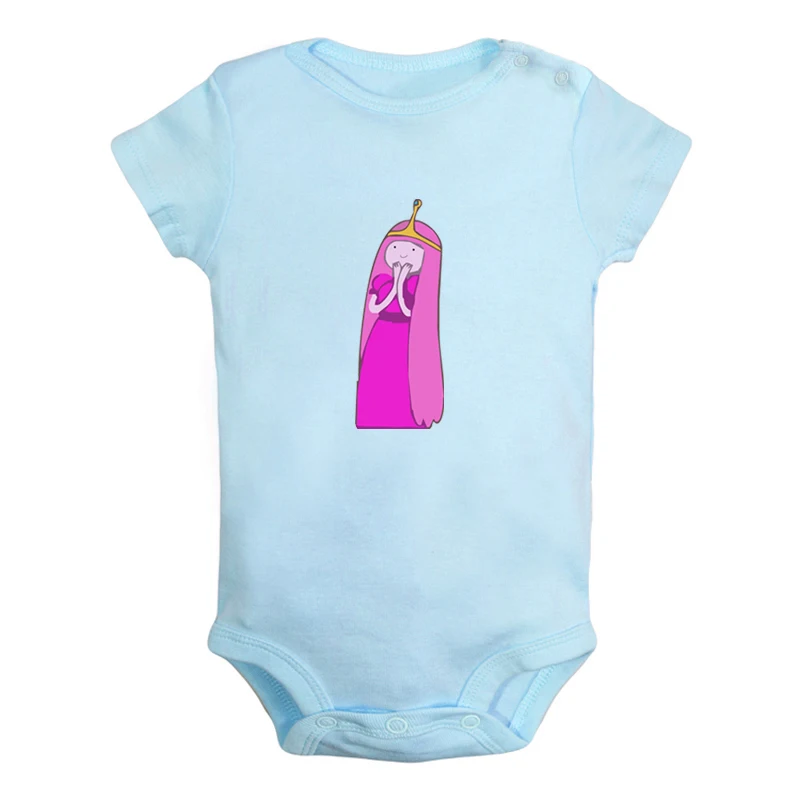 Комбинезон для новорожденных с принтом Время приключений Финном и джаком| |